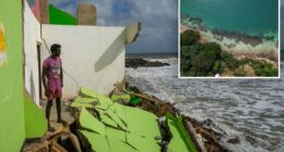 Tens of millions more may be at risk amid rising sea levels, study finds