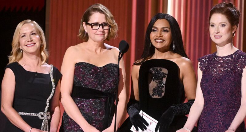 The Office girls reunite at Actor Awards