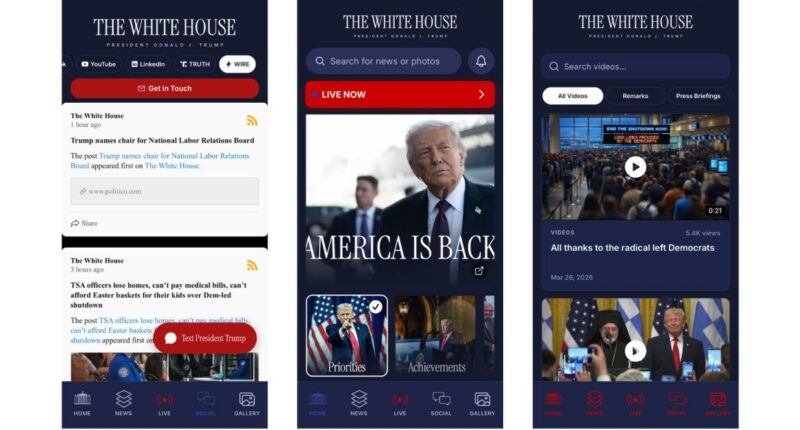 The White House has an app now, and Trump wants you to report people to ICE on it