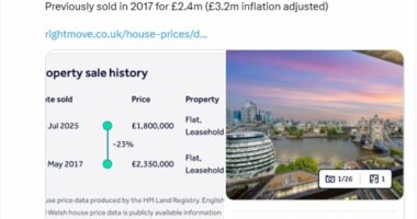 The social media account estate agents