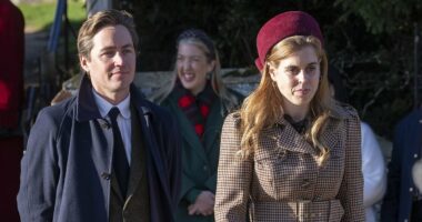 The 'strained' moment between Beatrice and Edo at Sandringham at Christmas - and how it spoke volumes about the current 'troubles' in their marriage, according to a body language expert