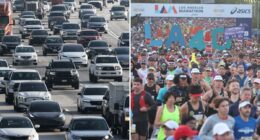 These streets will be shut down for LA Marathon