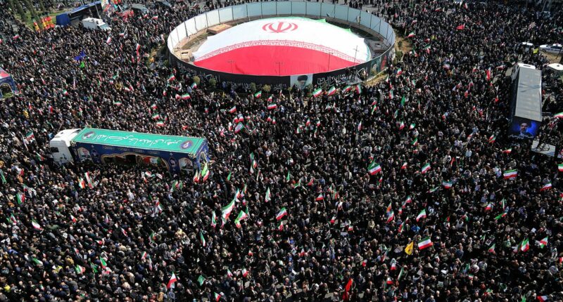 Thousands attend funeral of Iran's 'stand-in' leader Ali Larijani