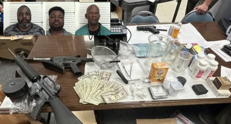 Three arrested after drug manufacturing investigation scheme in Southeast Georgia, police say