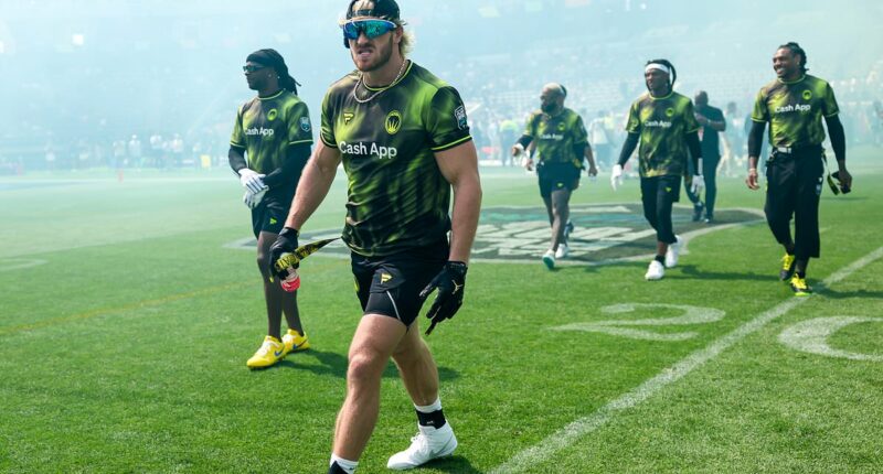 Tom Brady, NFL stars and Logan Paul get humbled by Team USA flag football team as Rob Gronkowski shows his age