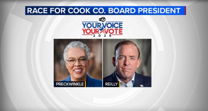 Toni Preckwinkle vs Brendan Reilly: Cook County Board president, ald. make final appeals to voters before Illinois Election Day