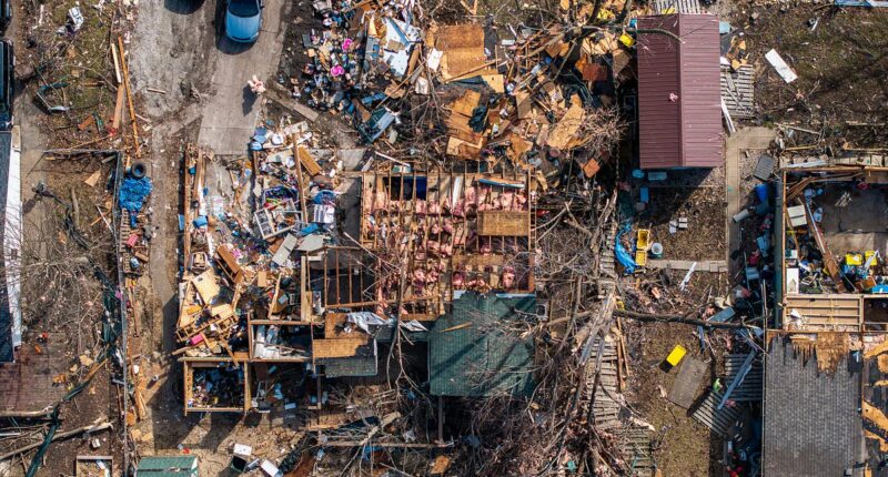 Tornadoes predicted to hit 12 million Americans amid megastorm