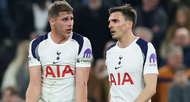 Tottenham 1-3 Crystal Palace: Spurs serve a masterclass in self-destruction to plunge deeper into relegation crisis, writes MATT BARLOW - Igor Tudor has made north Londoners MORE shambolic and his days may be numbered