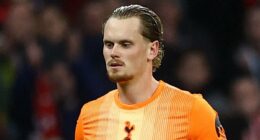 Tottenham keeper Antonin Kinsky makes TWO horror mistakes and is subbed after 15 minutes - as he is told 'there's is no way back for him at club' - while Joe Hart blasts Igor Tudor's cruel reaction