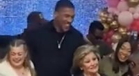 Touching footage shows Anthony Joshua dancing with mums of his two friends who died - after heartfelt speech during Mother's Day party