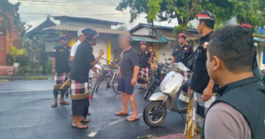 Indonesian police have issued a reminder to all tourists in Bali after the arrest of travellerKarl Adolf Amrhein was detained by local authorities at 7.15am yesterday morning while walking with luggage through the Gianyar Regency during Bali's annual day of silence.