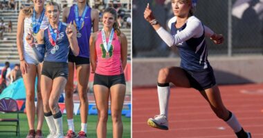 Trans Jurupa Valley High School athlete wins girls' jumping events
