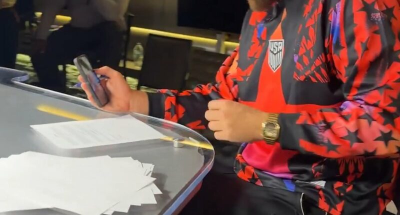 Travis Kelce gets surprise 'congrats' from Patrick Mahomes as he's signing new '$57m' Chiefs deal