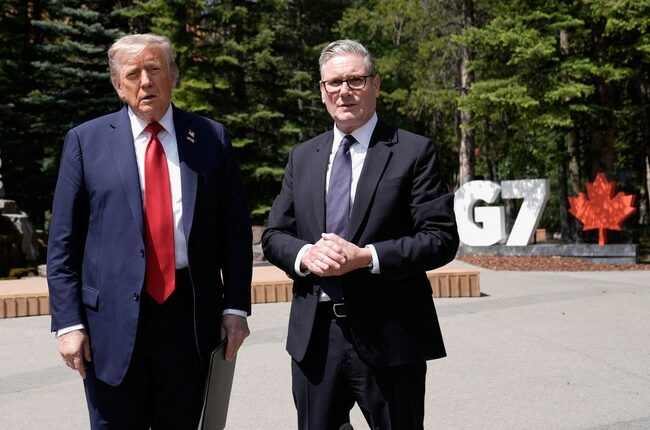 Trump Lets Britain's Keir Starmer Have It: 'We Don't Need People That Join Wars After We've Already Won!'