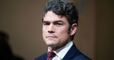 Joe Kent, director of the National Counterterrorism Center, testifies during the House Homeland Security Committee hearing, on December 11, 2025.