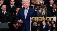 Trump brags he's in better health than the Navy football team -- and even got a doctor's opinion
