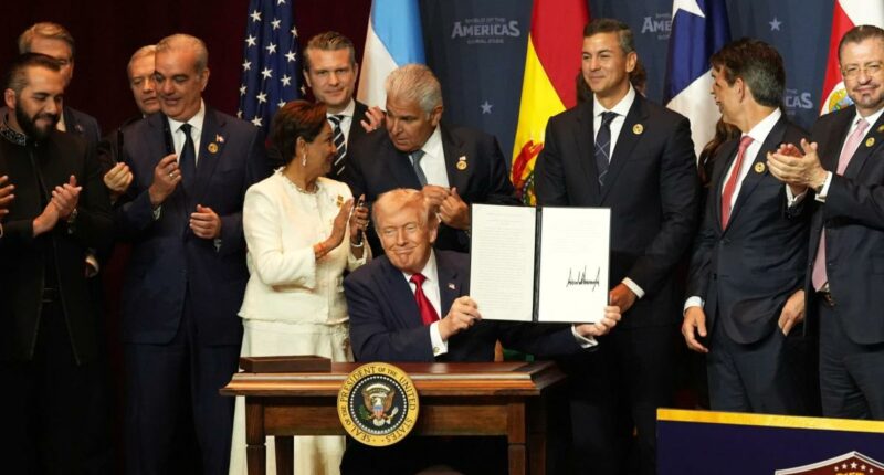 Trump committed to using US military forces to dismantle Latin American cartels