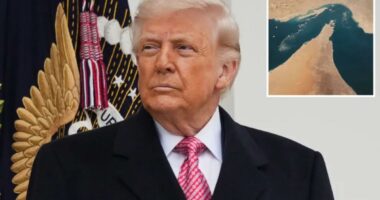 Trump considers renaming Strait of Hormuz after either America or himself -- once he evicts Iran