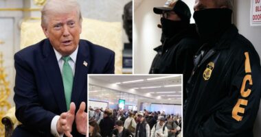 Trump deploying ICE to airports on Monday to ease crowded TSA lines