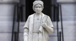 Trump installs Christopher Columbus statue on White House grounds
