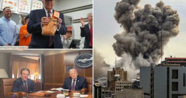 Trump ordered Iran war, then ordered 'hamburgers for all' at Whataburger