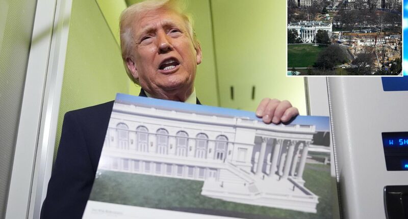 Trump ordered to stop construction on White House ballroom