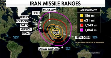 Trump proven right on Iran's long-range missile capability as regime targets US-UK base, experts say