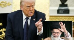 Trump says he would like 'somebody from within' to take over Iran after ayatollah killed