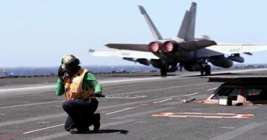 Trump seeks warships from other countries to help secure Strait of Hormuz