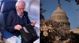 Trump slams Republicans over DHS bill, photos show senators fleeing DC
