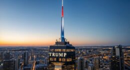 Trump teases design for 50-story Miami skyscraper presidential library