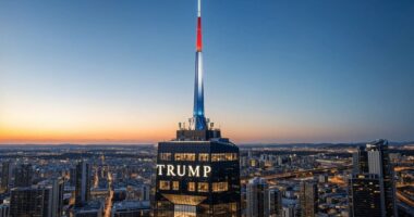 Trump teases design for 50-story Miami skyscraper presidential library