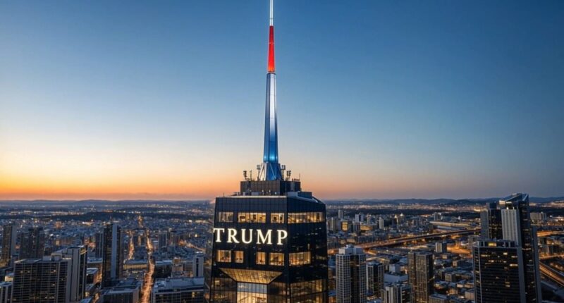 Trump teases design for 50-story Miami skyscraper presidential library