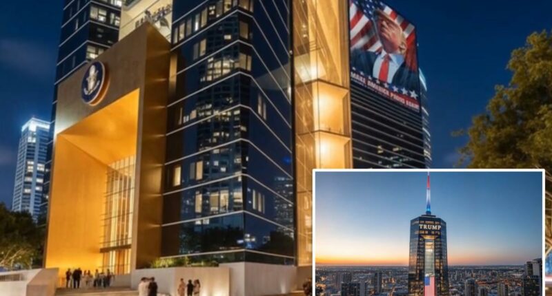 Trump unveils renderings for Miami skyscraper that will serve as his presidential libraryÂ 