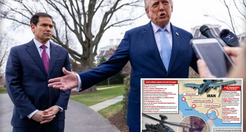 Trump vows no cease-fire with Iran, predicts Strait of Hormuz may 'open itself'