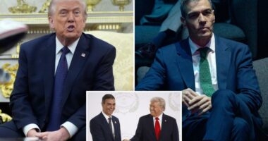 Trump vows to cut off 'all trade' with Spain