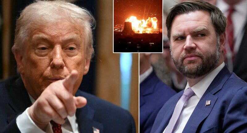 Trump's closest advisers in silent standoff over Iran as secret divisions spill out over his 'misguided' war