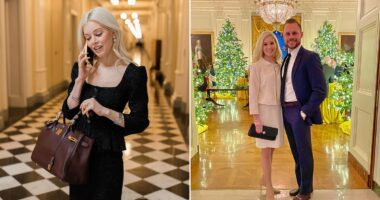 Trump's public humiliation of young aide set her on an extraordinary path. Now a glamorous etiquette queen, she reveals 'power move' she perfected to woo fiery Donald
