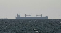 Two gas India-flagged gas tankers crossing the Strait of Hormuz
