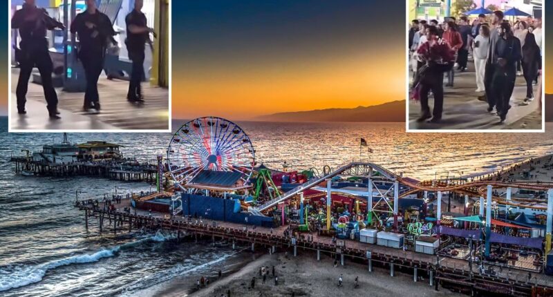 Two people shot after brawl erupts on Santa Monica Pier