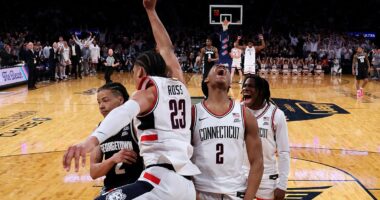 UConn easily handles Georgetown to set up Big East title bout with rivals St. John's