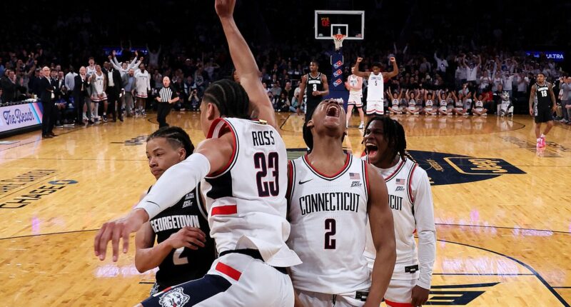 UConn easily handles Georgetown to set up Big East title bout with rivals St. John's