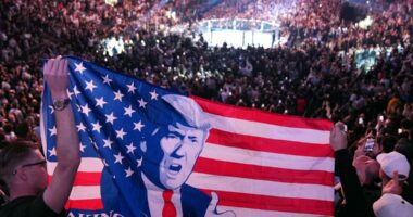 UFC brings cage-match bout to the White House, home of a president who favors cage-match politics