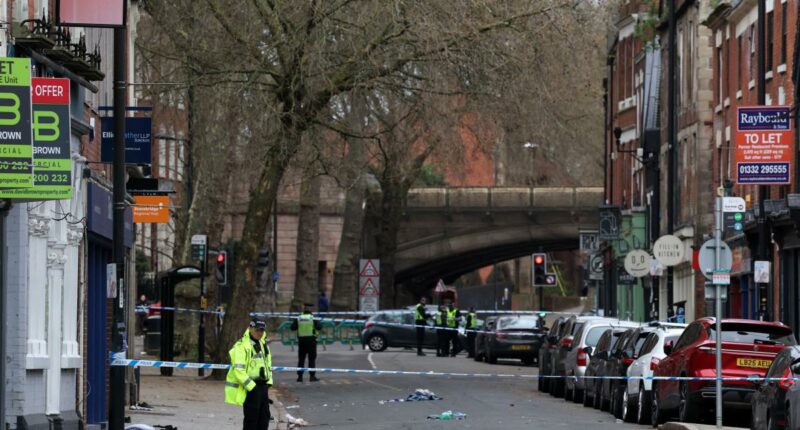 UK city Derby car crash leaves several injured as driver hits pedestrians
