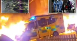 UK police arrest 2 men over arson attack on ambulances belonging to Jewish volunteer group