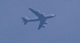 US Air Force plane declares emergency as it flies into UK base