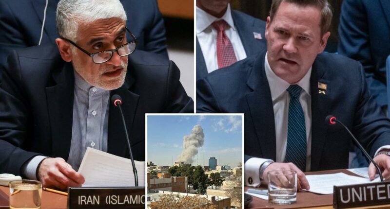 US Ambassador squares off with Iranian diplomat in fiery UN showdown amid Operation Epic Fury