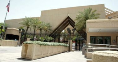 US Embassy in Saudi Arabia hit in drone attack: reports