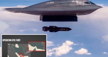 US drops 5K-pound bunker busters on missile sites near Strait of Hormuz