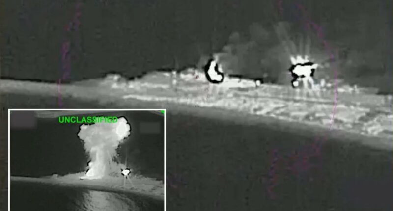 US military blasts Iranian warship in new video, says regime has 'ZERO' left in Gulf of Oman